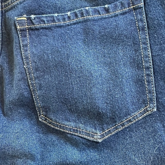 Lane Bryant Women’s Distressed Jeans NWT Size 20 Mid Rise Slim Straight Ankle - Picture 6 of 14